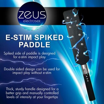 E-Stim Spiked Paddle