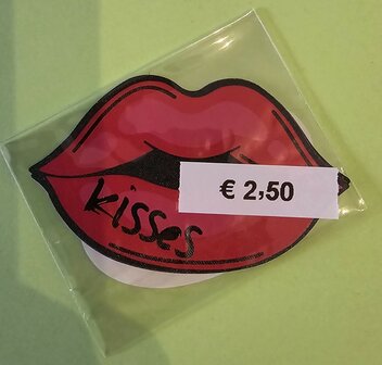 Tepelsticker Kisses Lippen